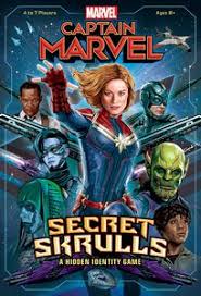 Captain Marvel Secret Skrulls A Hidden Identity Card Game