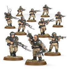  Warhammer 40k Astra Miltiarum Cadian Shock Troops - The Comic Warehouse