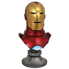 Iron Man: Marvel 1/2 scale Legends in 3D resin bust - The Comic Warehouse