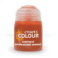 Warhammer Citadel Paint: CONTRAST Gryph-Hound Orange