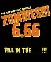 Zombies!!! 6.66 Fill in the Blank Card Expansion