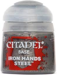 Warhammer Citadel Paint: BASE Iron Hands Steel