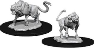 D&D Leucrotta Unpainted Miniatures - The Comic Warehouse