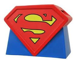 Superman Logo Ceramic Cookie Jar (Diamond Select Toys)