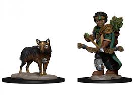 Wardlings Boy Ranger & Wolf Pre-Painted Miniatures - The Comic Warehouse