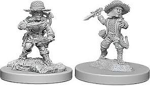 Pathfinder Battles Male Halfling Rogue Unpainted Miniatures - The Comic Warehouse