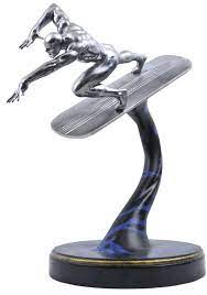 The Silver Surfer Marvel premier collection resin (connects with Thor statue) - The Comic Warehouse
