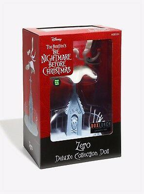 Nightmare Before Christmas Zero Deluxe Collection Doll Gallery Figure