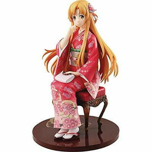 Sword Art Online Asuna Summertime Kimono Statue